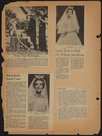 Beta Epsilon Chapter Scrapbook, 1961, Page 8
