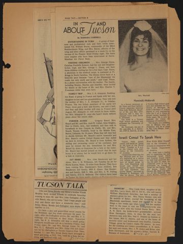 Beta Epsilon Chapter Scrapbook, 1961, Page 9