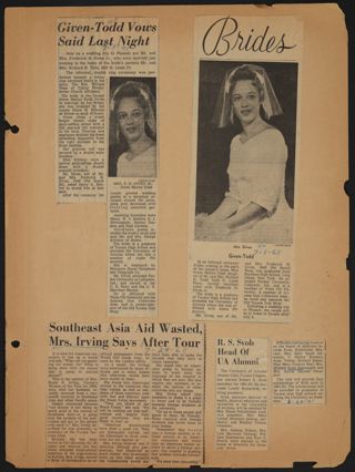 Beta Epsilon Chapter Scrapbook, 1961, Page 15