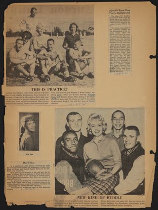 Beta Epsilon Chapter Scrapbook, 1961, Page 20