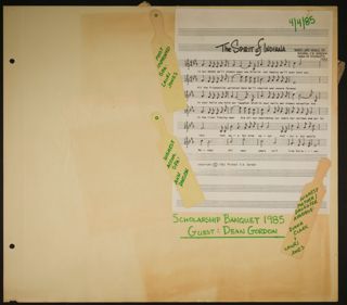 Beta Tau Chapter Scrapbook, 1970s-1980s, Page 13