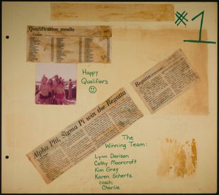 Beta Tau Chapter Scrapbook, 1970s-1980s, Page 17