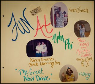 Beta Tau Chapter Scrapbook, 1970s-1980s, Page 28