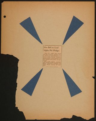Beta Tau Chapter Scrapbook, 1970s-1980s, Page 87