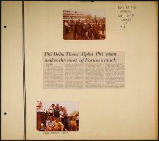 Beta Tau Chapter Scrapbook, 1970s-1980s, Page 125