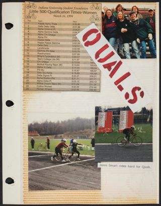 Beta Tau Chapter Scrapbook, 1992-1995, Page 13