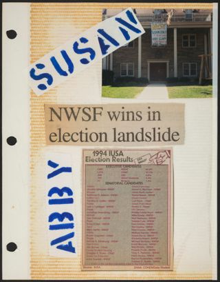 Beta Tau Chapter Scrapbook, 1992-1995, Page 15