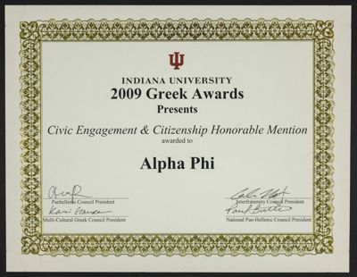 Civic Engagement Award