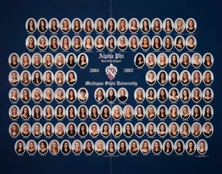 Beta Beta Chapter Composite Photograph, 2004-2005