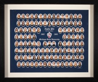 Beta Beta Chapter Composite Photograph, 2002-2003