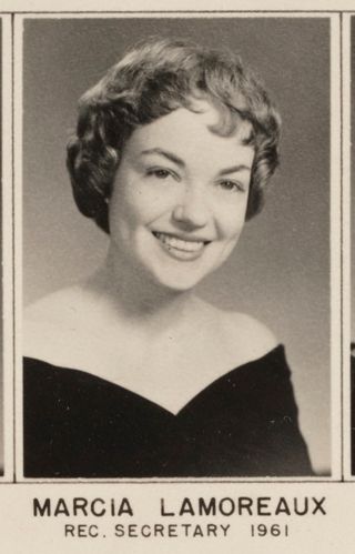 Beta Beta Chapter Composite Detail, Marcia Lamoreaux, 1961