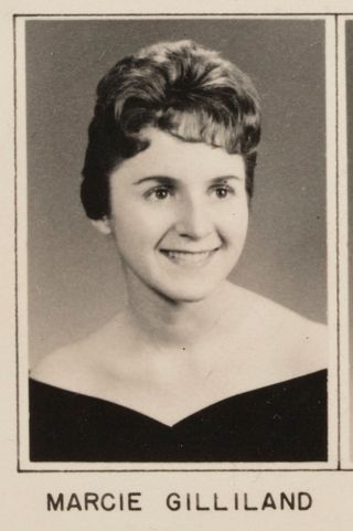 Beta Beta Chapter Composite Detail, Marcie Gilliland, 1961
