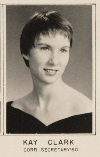 Beta Beta Chapter Composite Detail, Kay Clark, 1961