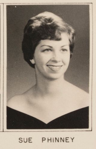 Beta Beta Chapter Composite Detail, Sue Phinney, 1961
