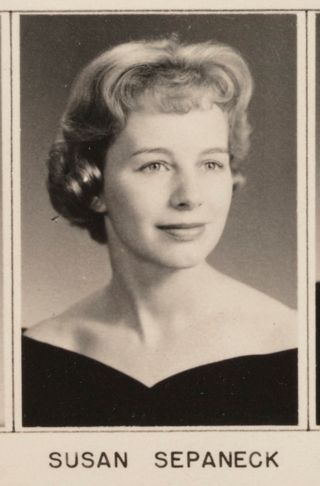 Beta Beta Chapter Composite Detail, Susan Sepaneck, 1961