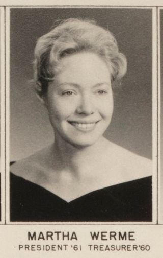 Beta Beta Chapter Composite Detail, Martha Werme, 1961