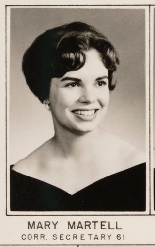 Beta Beta Chapter Composite Detail, Mary Martell, 1962