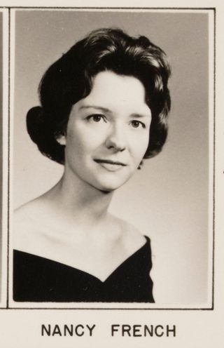 Beta Beta Chapter Composite Detail, Nancy French, 1962