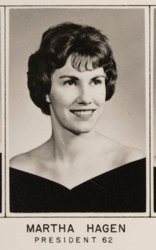 Beta Beta Chapter Composite Detail, Martha Hagen, 1962