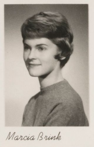 Beta Beta Chapter Composite Detail, Marcia Brink, 1963