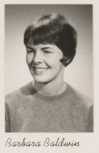 Beta Beta Chapter Composite Detail, Barbara Baldwin, 1963