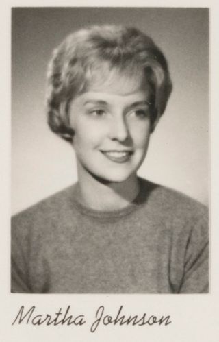 Beta Beta Chapter Composite Detail, Martha Johnson, 1963