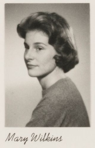 Beta Beta Chapter Composite Detail, Mary Wilkins, 1963