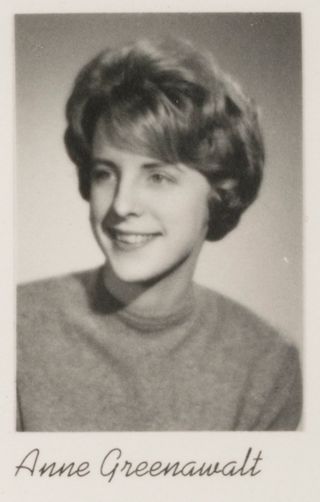 Beta Beta Chapter Composite Detail, Anne Greenawalt, 1963