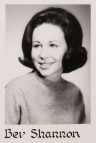 Beta Beta Chapter Composite Detail, Bev Shannon, 1965