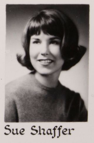 Beta Beta Chapter Composite Detail, Sue Shaffer, 1965