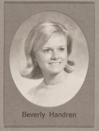 Beta Beta Chapter Composite Detail, Beverly Handren, 1969-1970