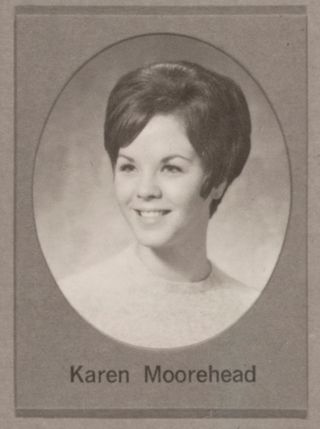 Beta Beta Chapter Composite Detail, Karen Moorehead, 1969-1970