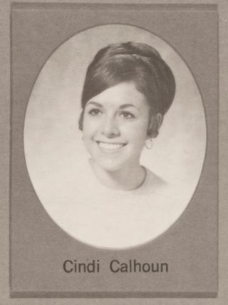 Beta Beta Chapter Composite Detail, Cindi Calhoun, 1969-1970