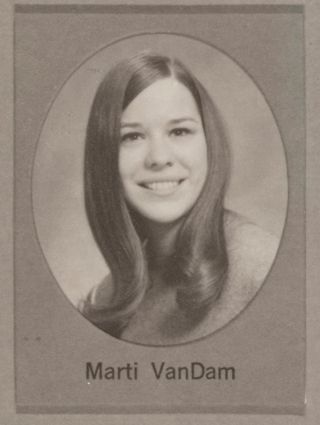 Beta Beta Chapter Composite Detail, Marti VanDam, 1969-1970