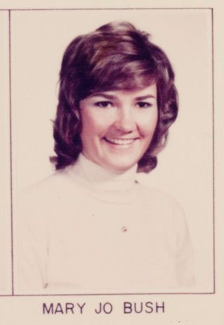 Beta Beta Chapter Composite Detail, Mary Jo Bush, 1973