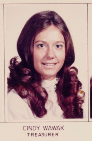 Beta Beta Chapter Composite Detail, Cindy Wawak, 1973