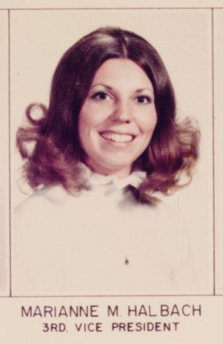 Beta Beta Chapter Composite Detail, Marianne M. Halbach, 1973