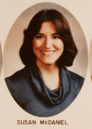 Beta Beta Chapter Composite Detail, Susan McDaniel, 1977