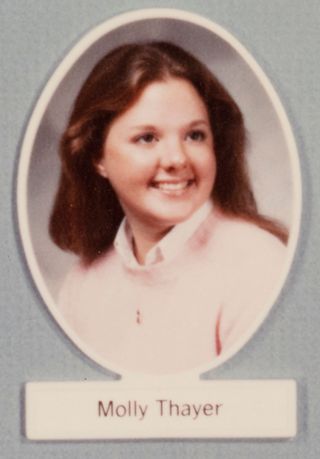 Beta Beta Chapter Composite Detail, Molly Thayer, 1979-1980