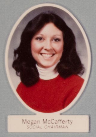 Beta Beta Chapter Composite Detail, Megan McCafferty, 1979-1980