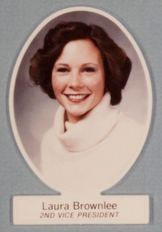 Beta Beta Chapter Composite Detail, Laura Brownlee, 1979-1980