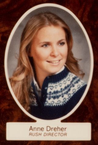 Beta Beta Chapter Composite Detail, Anne Dreher, 1980-1981