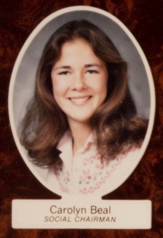 Beta Beta Chapter Composite Detail, Carolyn Beal, 1980-1981