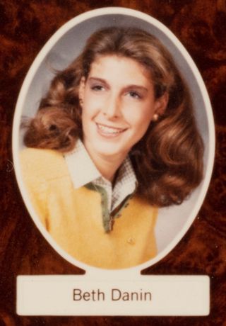 Beta Beta Chapter Composite Detail, Beth Danin, 1980-1981