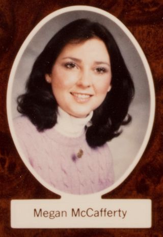 Beta Beta Chapter Composite Detail, Megan McCafferty, 1980-1981