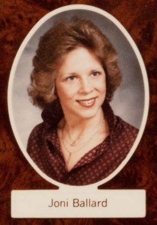 Beta Beta Chapter Composite Detail, Joni Ballard, 1980-1981