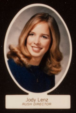 Beta Beta Chapter Composite Detail, Jody Lenz, 1981-1982