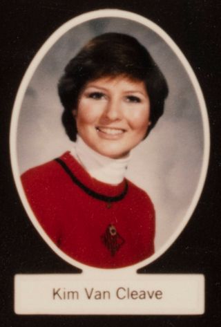 Beta Beta Chapter Composite Detail, Kim Van Cleave, 1981-1982