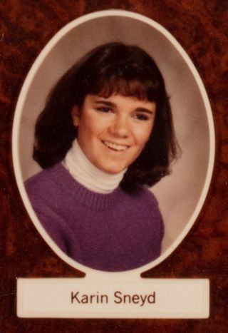 Beta Beta Chapter Composite Detail, Karin Sneyd, 1982-1983