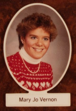 Beta Beta Chapter Composite Detail, Mary Jo Vernon, 1982-1983